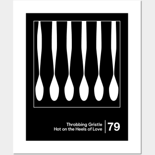 Throbbing Gristle / Minimalist Style Graphic Design Posters and Art